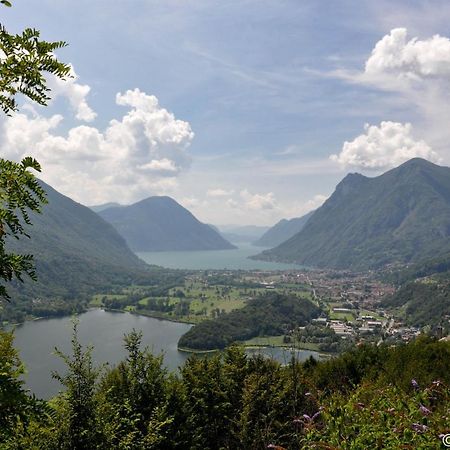 Italy Lago Di Lugano Porlezza Bagian luar foto